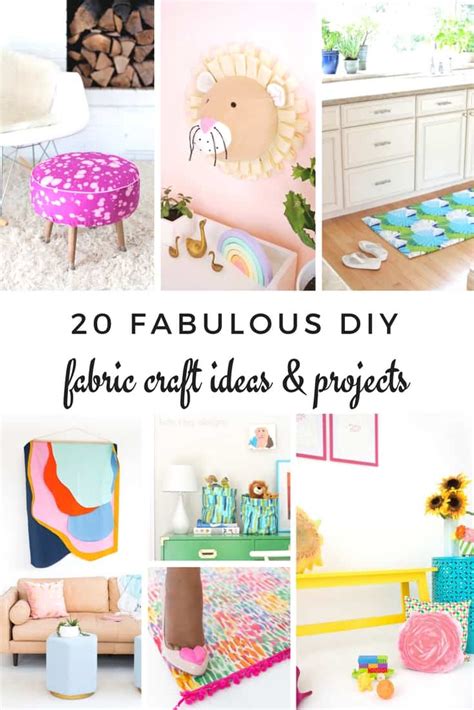 20 Fabulous DIY Fabric Crafts and Project Ideas - Design Dazzle