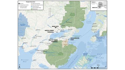 Map of Pebble Mine · National Parks Conservation Association