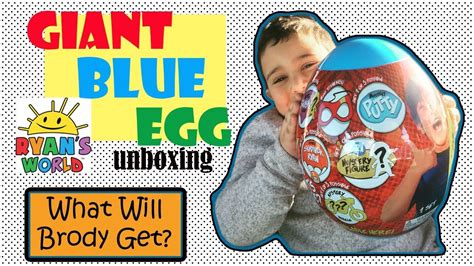 Ryan Toys Review Giant Egg Unboxing- How To Wait For Your Sister While She's At Gymnastics ...