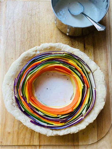 Spiral Vegetable Pie - Betty Eatz