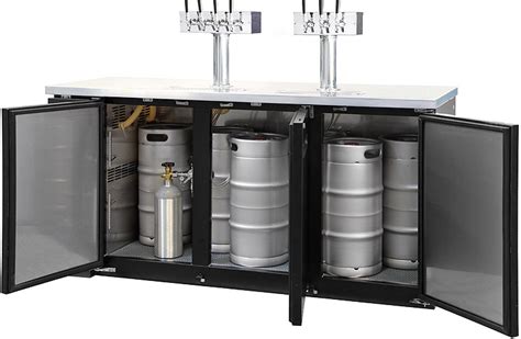 Kegco XCK-2472B Commercial Kegerator Three Keg Restaurant Beer ...