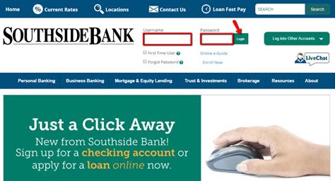 Southside Bank Online Banking Login - CC Bank