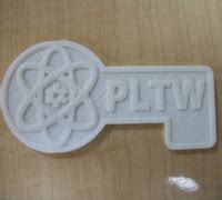 Project lead the way pltw logo 3D models for 3D printing | makexyz.com