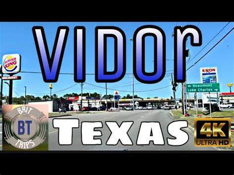 Vidor, Texas - Full City Tour - Homes, Businesses, Schools ( Orange County ) - YouTube