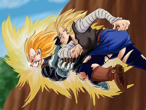 Android 18 VS Vegeta by HaruEta on DeviantArt