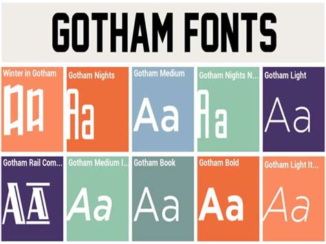 Gotham Font Family Free Download - Fonts Empire