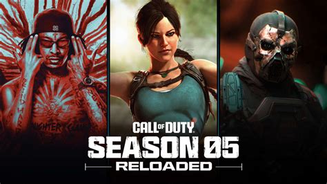 CoD: Warzone And MW2 Season 5 Reloaded Adds Lara Croft And New Maps ...