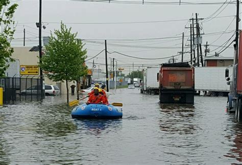 Newark Fire Crews Rescue Dozens Of Flood Victims (PHOTOS) | Newark, NJ ...