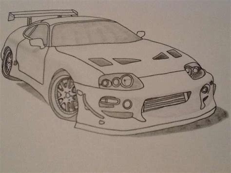 Toyota Supra MK4 - Cars | Desenhos de carros, Carros, Skyline r34