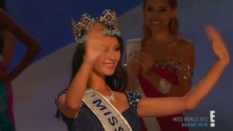 MISS WORLD 2012 Crowning Moment - YouTube