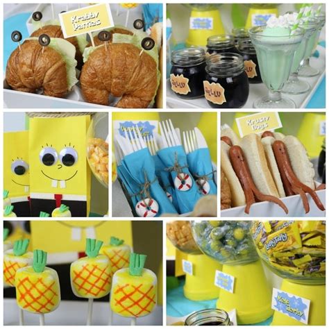 10 Trendy Spongebob Birthday Party Food Ideas 2024