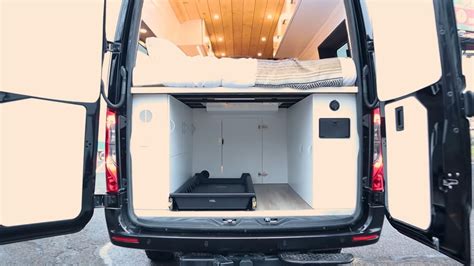 Custom 4x4 Sprinter Camper Van Maximizes Living Space by Integrating a ...