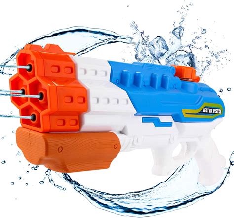 Water Guns for Kids Adults, Water Gun Pistol Squirt Gun for Water Fight Swimming Beach Water Toy ...