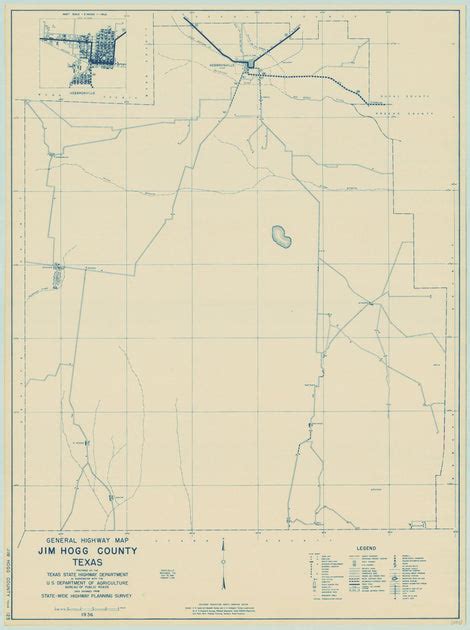 Jim Hogg County Texas Historical Maps – Texas Map Store