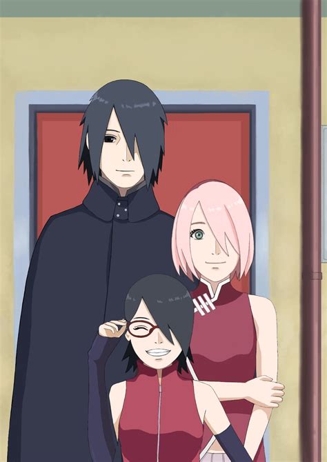 Sasuke And Sakura Family