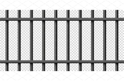 Black realistic metal prison bars | Textures ~ Creative Market