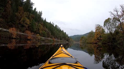 Fall Kayaking - Siuslaw River, Oregon (Mapleton to Florence) - YouTube