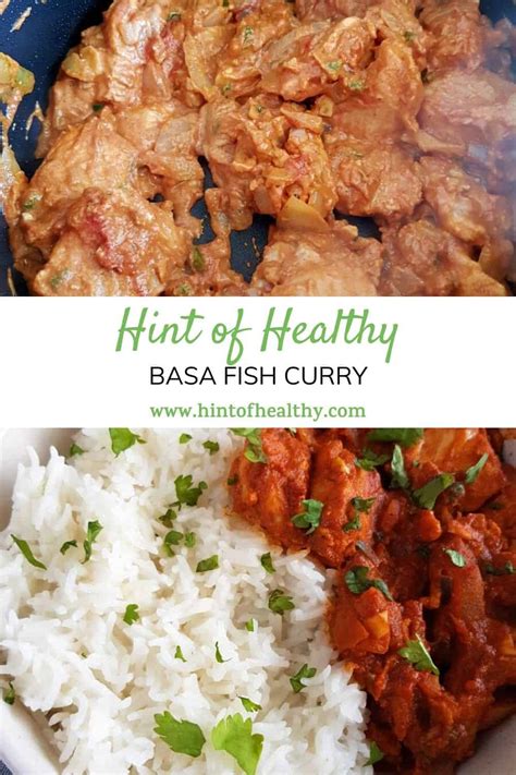 Basa Fish Curry {Healthy & Easy Dinner} - Hint of Healthy