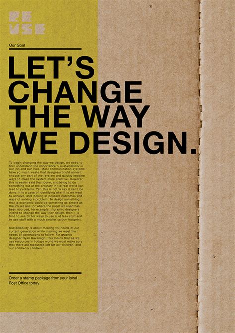 Sustainable Graphic Design :: Behance