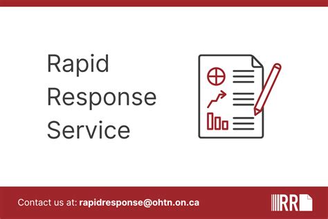 Request a Rapid Response – The Ontario HIV Treatment Network