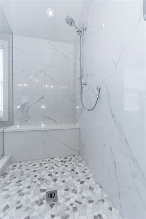 The Luxury of a Large Marble Shower Floor - eDrums