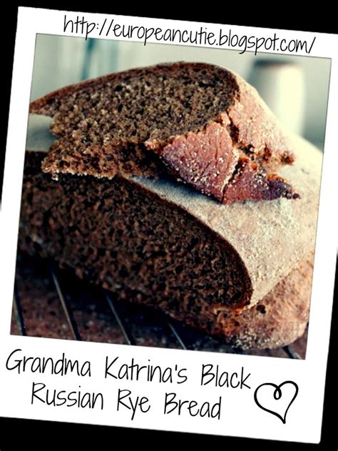 Grandma Katrina's Black Russian Rye Bread | Recipe | Rye bread, Food, Dinner bread