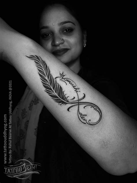 infinity tattoo/ initials tattoo/ name tattoos/ family tattoo/ feather tattoo | Infinity tattoo ...