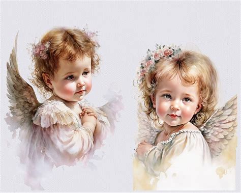 Baby Angel Clip Art Angel Clip Art Watercolor Clip Art - Etsy Norway Watercolor Clipart ...