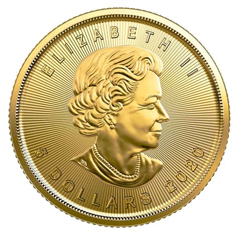 1/10 oz Maple Leaf 2020 Gold Coin | Bitgild