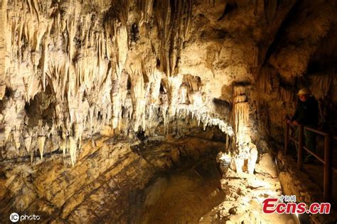 In pics: Limestone cave in Croatia