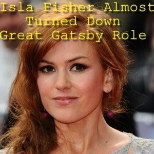 Good Morning America: Isla Fisher as Myrtle Wilson in The Great Gatsby