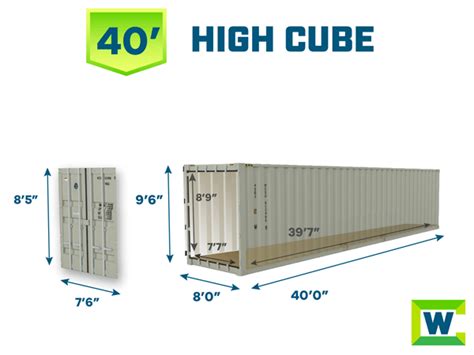 40 high cube размеры – Telegraph