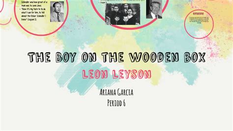 The Boy on the Wooden Box by ariana garcia