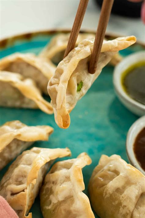 Air Fryer Dumplings - always use butter