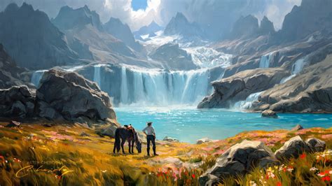Download Mystic Falls Adventure HD Wallpaper for Free by Artem Chebokha