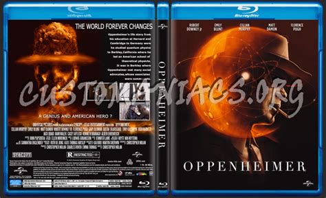 Oppenheimer blu-ray cover - DVD Covers & Labels by Customaniacs, id ...