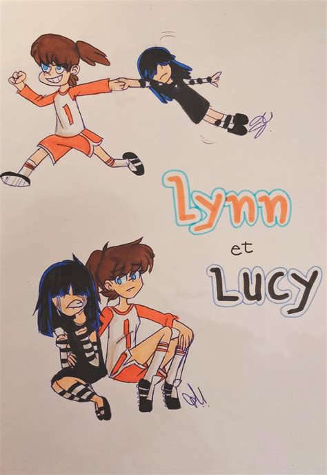 The Loud House Lynn et Lucy by ErikMia04 on DeviantArt