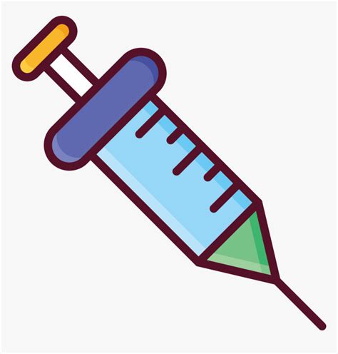 Syringe Injection Clip Art, HD Png Download , Transparent Png Image - PNGitem