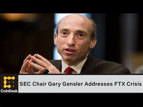 SEC Chair Gary Gensler Addresses FTX Crisis - The Global Herald