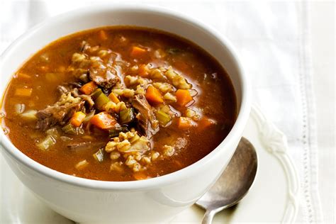 Cooking Recipes: Lamb shank and pearl barley scotch broth