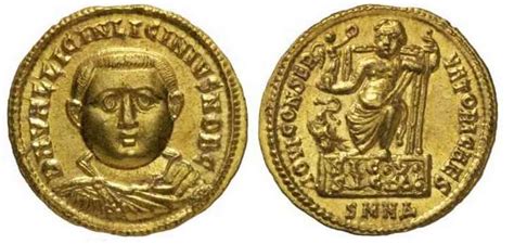 Licinius II, Roman Imperial Coins reference at WildWinds.com