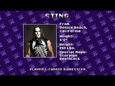 Sting - Crow (16-bit theme) : SquaredCircle