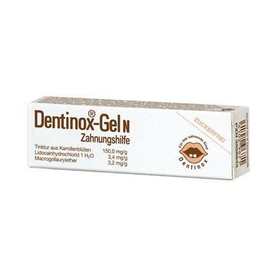 Dentinox-Gel N (dentinox) baby teething relief gel -Sugar free-10g-FREE SHIPPING | eBay