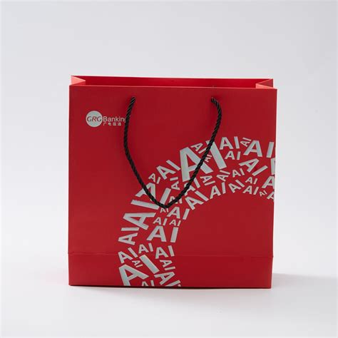 Art Paper Hot Stamping Shopping Bag with Nylon Handles - China Art ...