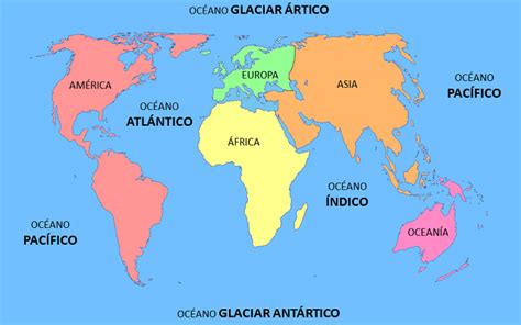 oceanos del mundo - Google Search World Geography Map, Teaching ...