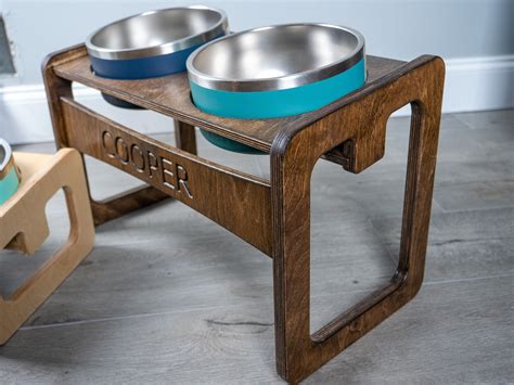 Yeti Raised Dog Bowl Stand Elevated Pet Bowl Feeder - Etsy