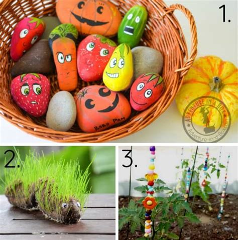 18 top GARDEN CRAFTS for kids will love making!