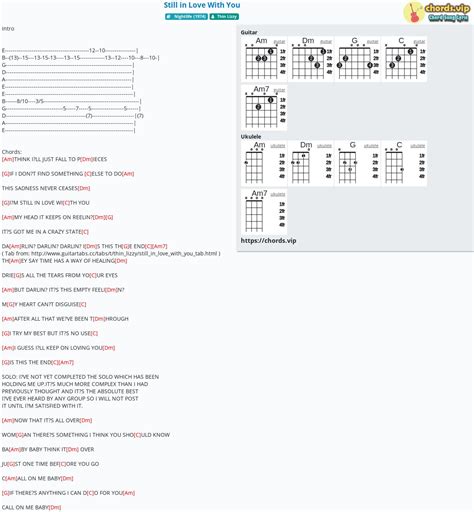 Chord: Still in Love With You - tab, song lyric, sheet, guitar, ukulele ...