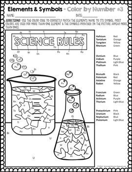 Color By Number Science Worksheets | 404 Coloring Pages