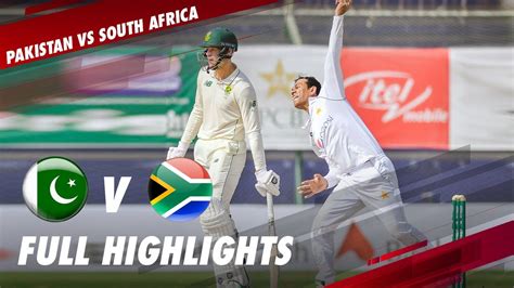 Full Highlights | Pakistan VS South Africa | 1st Test Day 4 | PCB ...